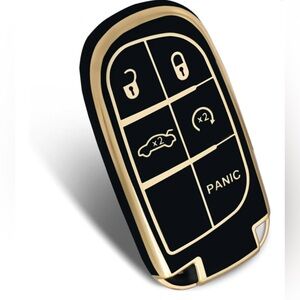 Soft TPU 360 Degree Protection Key Case Jeep Grand Cherokee Wrangler Renegade